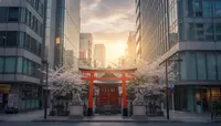 『天気の子』銀座の朝日稲荷神社の神話とは？