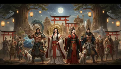 八百万の神をまとめ！正体や種類とは？