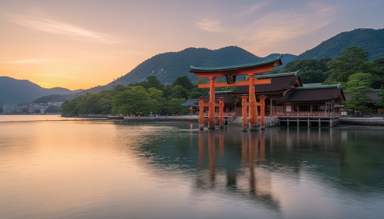 広島県の厳島神社に伝わる神話とは？