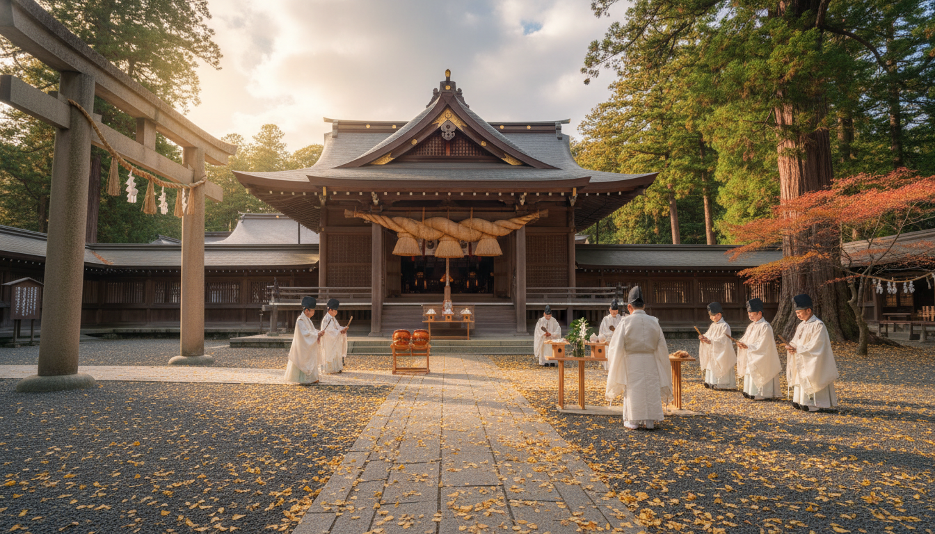 出雲大社で神在月に行われる神事とは一体?