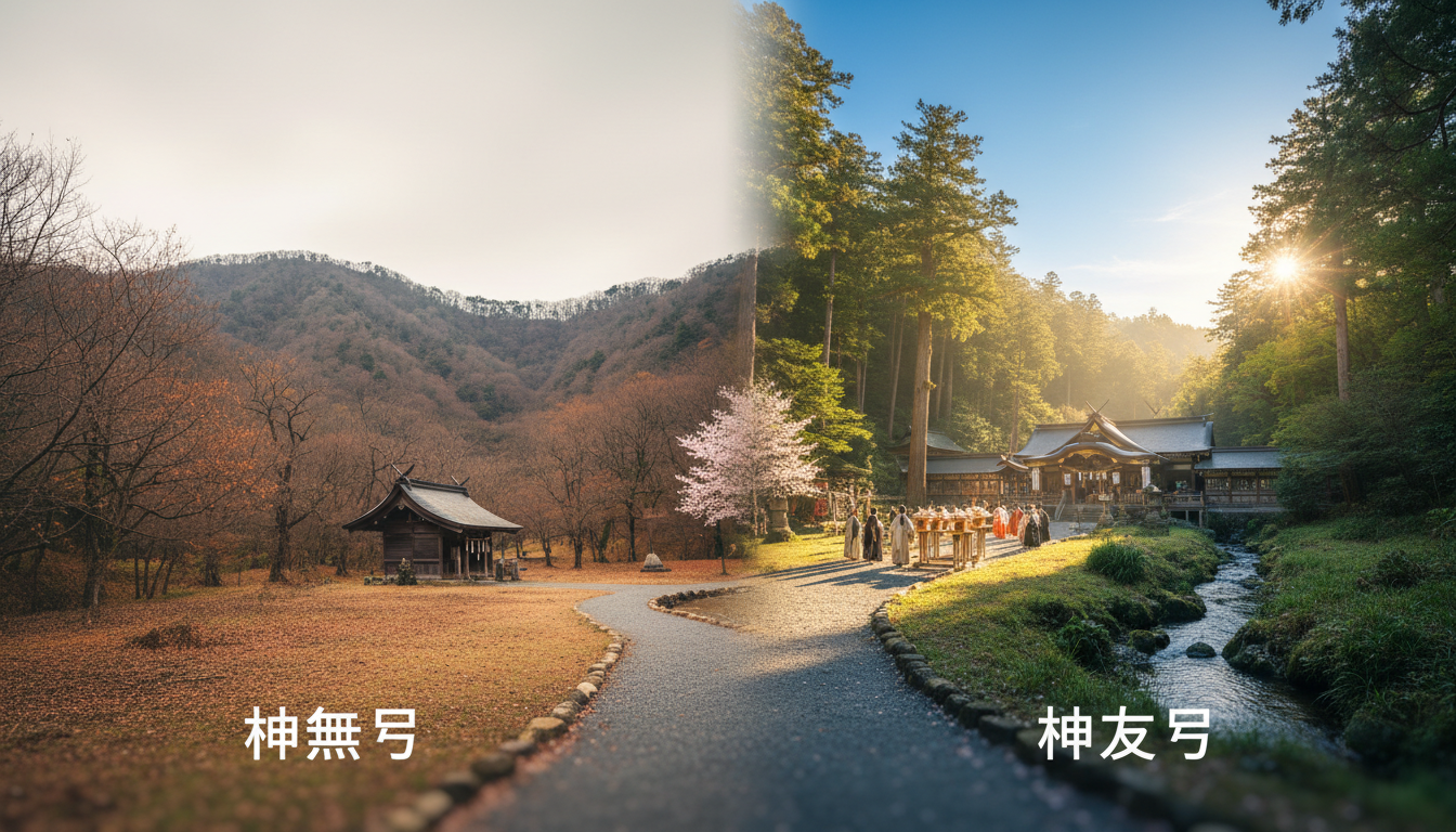 出雲大社で執り行われる神秘的な神在祭のプロセス