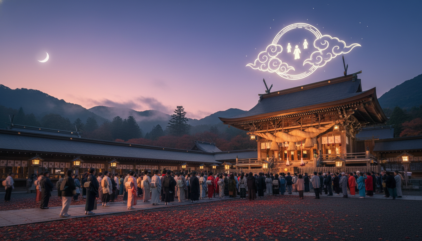 なぜ出雲大社に神々が集まり「神議り」が行われるのか