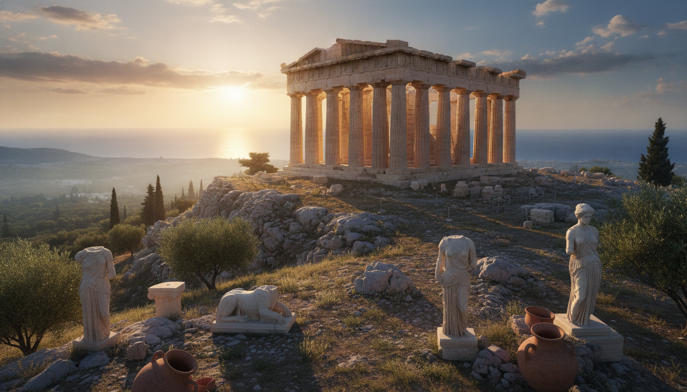 ギリシャ神話は古代ギリシャで生まれた壮大な物語の集まり