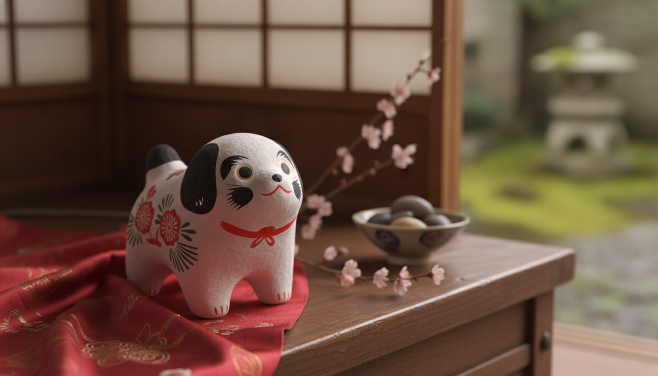 犬張子は安産・子育て・魔除けを願う縁起物