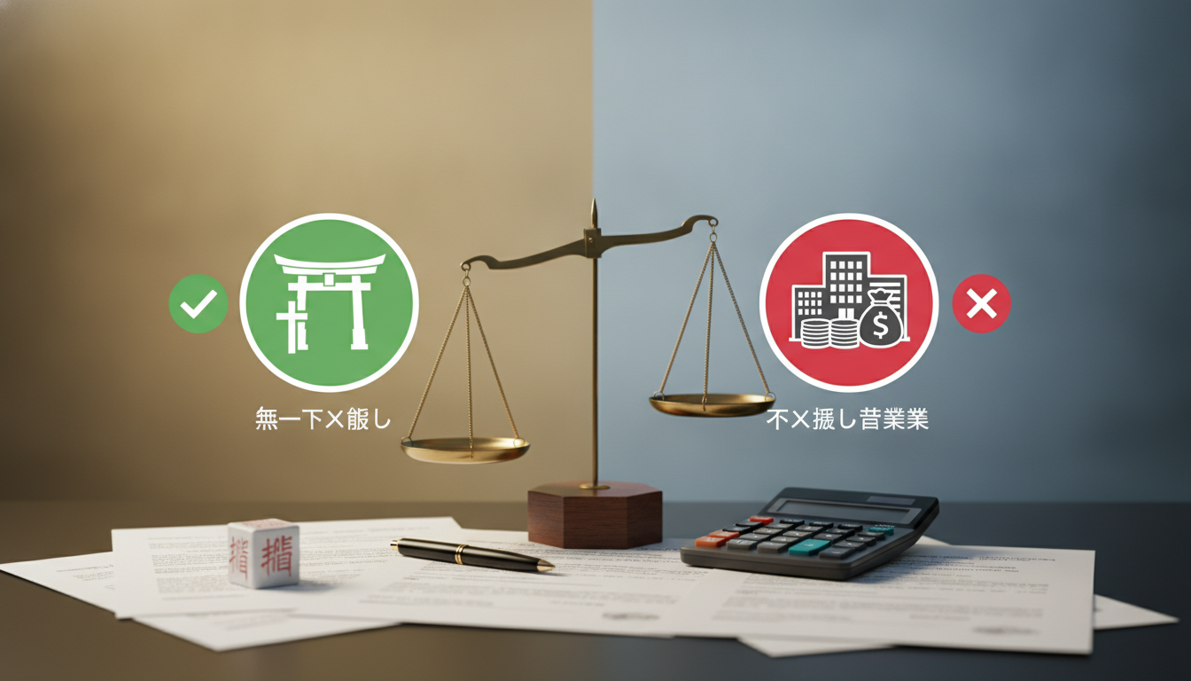 宗教法人は「すべて非課税」ではありません